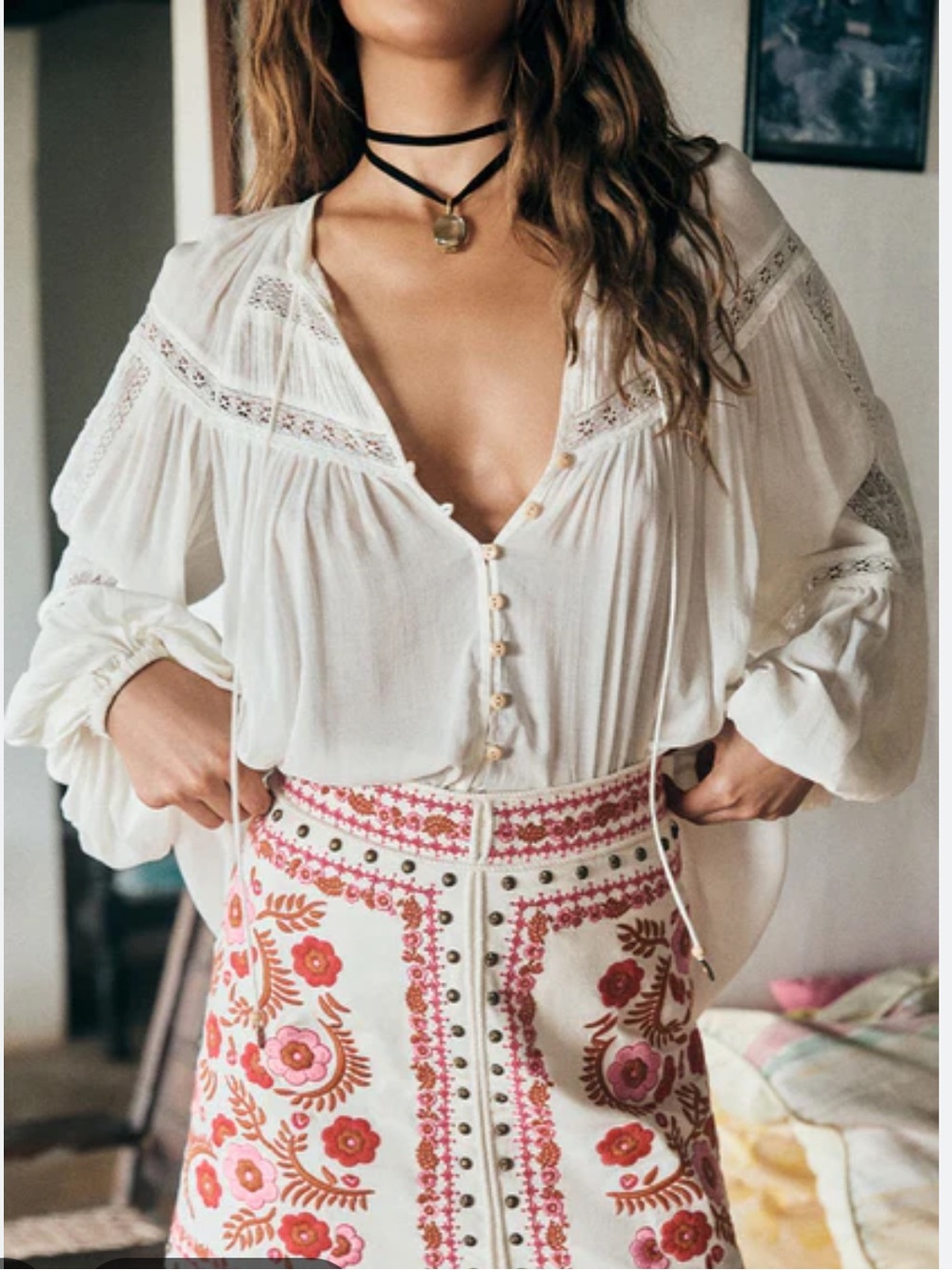 Spell And The Gypsy Teoadora Blouse In White